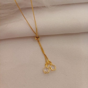 GRAVATINHA FLOR CRISTAL