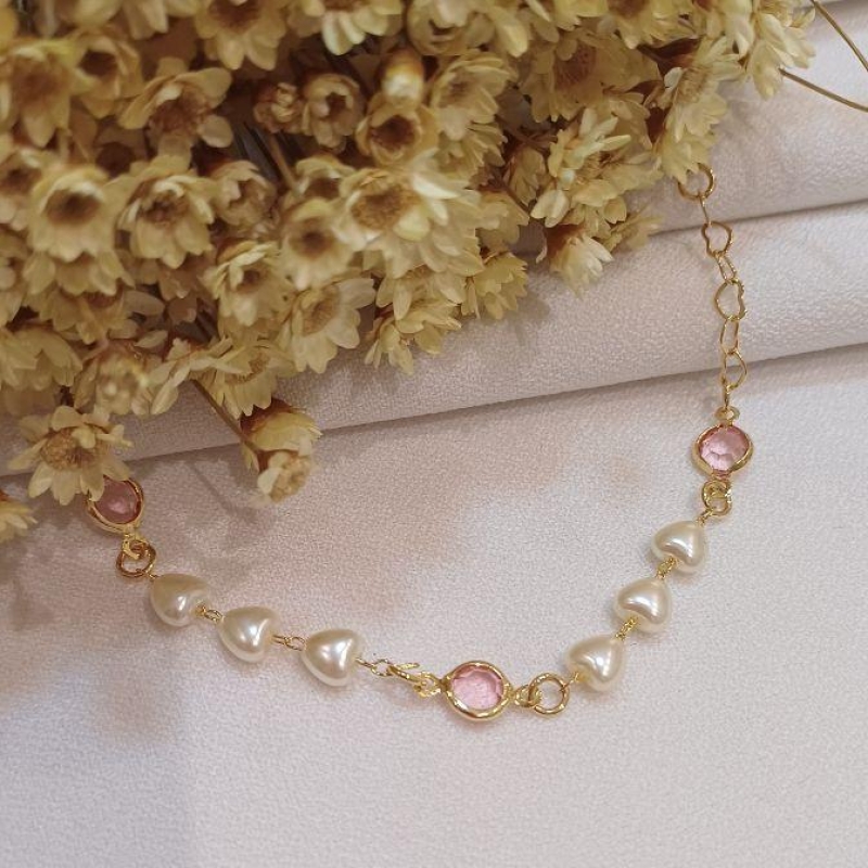 PEROLA CORACAO + PEDRA