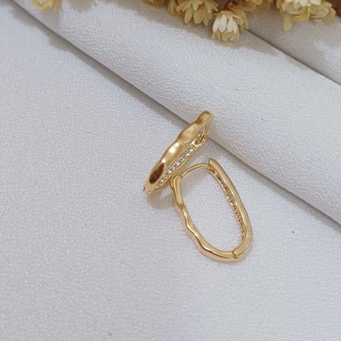 ARGOLA FINA + PEDRAS