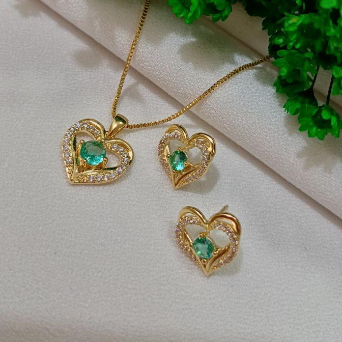 CORACAO + P LUZ VERDE CLARO