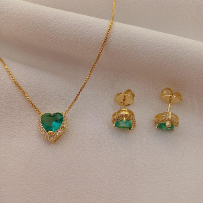 CORACAO VERDE CLARO LUXO