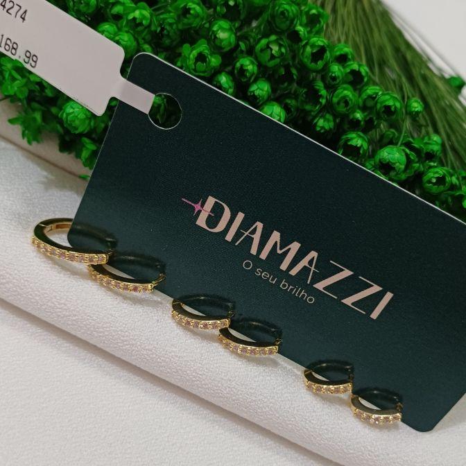 TRIO ARGOLA ZIRCONIA